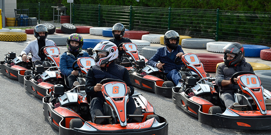 YDP  karting turnuvası düzenledi