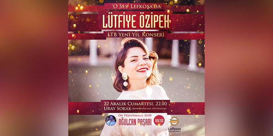 Lütfiye Özipek Lefkoşa'da konser verecek