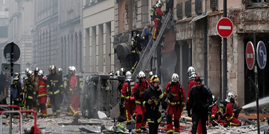 Paris'te fırında patlama: 4 ölü