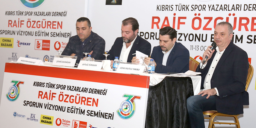 Spor yazarları bilgilerini tazeledi