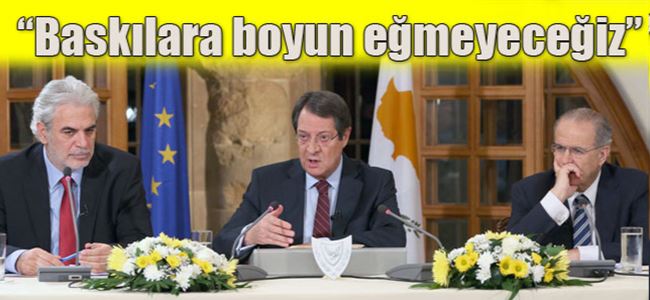 Anastasiadis BM’ye cevap verdi