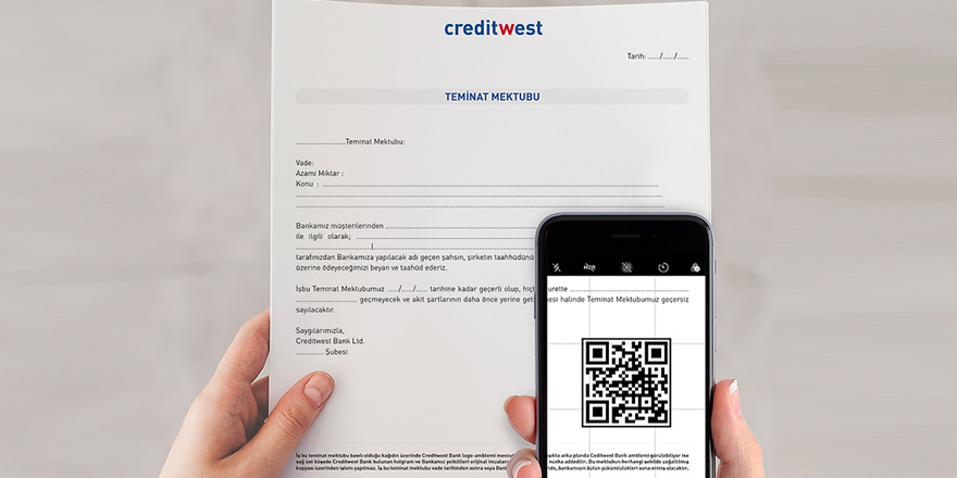 Creditwest Bank teminat mektuplarını dijital ortama taşıdı.