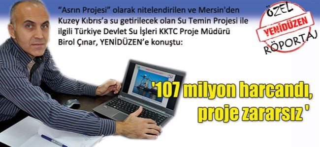 “Çok masum bir proje”