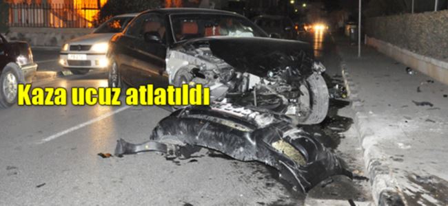 Evin duvarına çarparak durabildiler