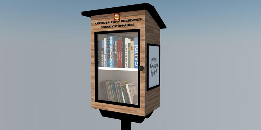 “Sokak kütüphaneleri” Lefkoşa'da hayat buluyor