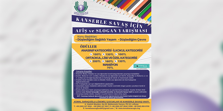 Afiş yarışması için son tarih 29 Mart