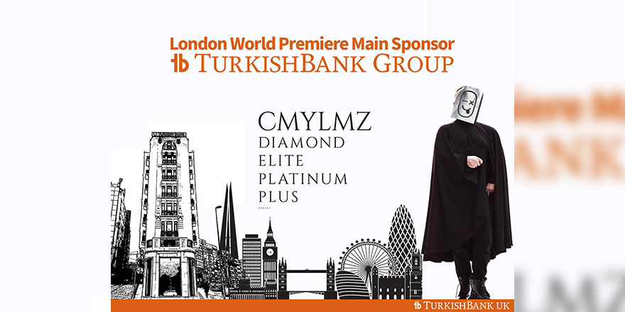 Turkish Bank Group sponsorluğunda  ‘CMYLZ Diamond Elite Platinum Plus’ Londra’da sahne aldı