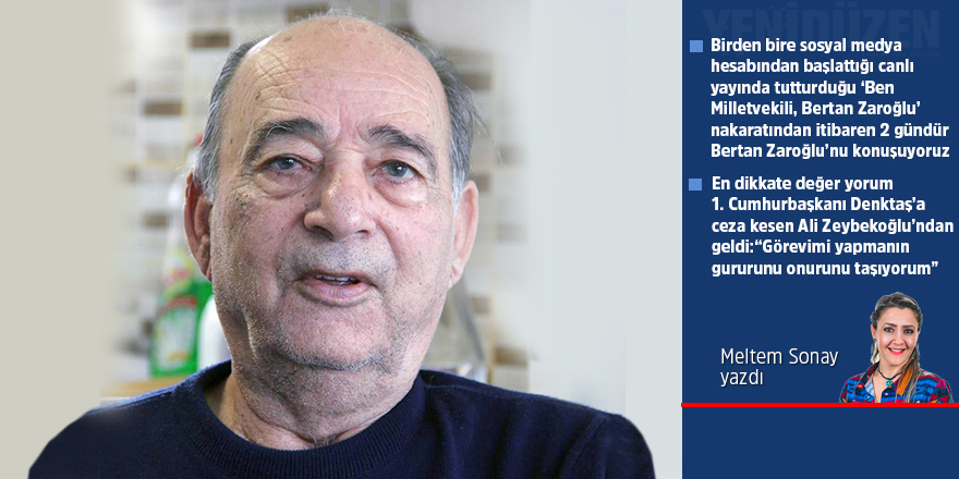 Denktaş’a ceza kesen polisin ‘gururu’…