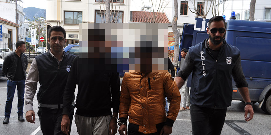 Girne'de ikamet izinsiz 8 kişi yakalandı