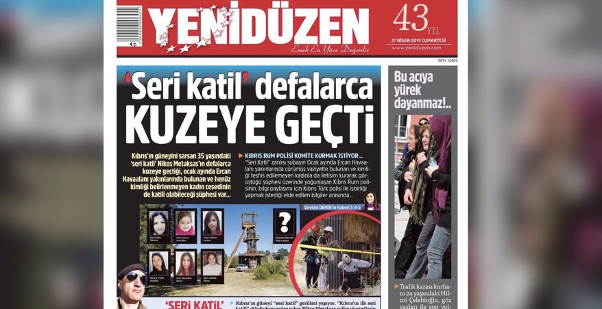 YENİDÜZEN 'in manşeti NTV'de