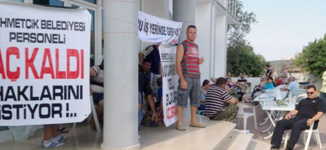 Büro-İş üyelerinin araçlarına el konuldu