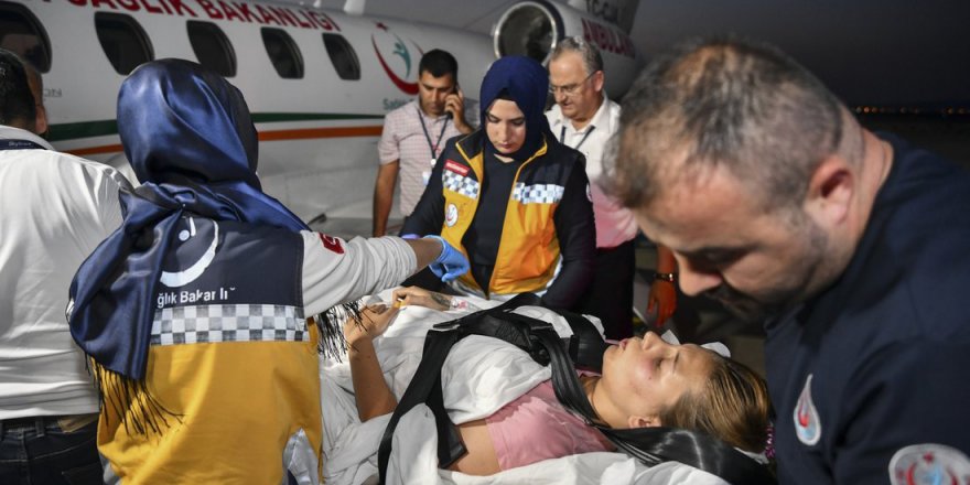 Kıbrıs’ta yaralanan Karaçoroğlu Türkiye’ye götürüldü