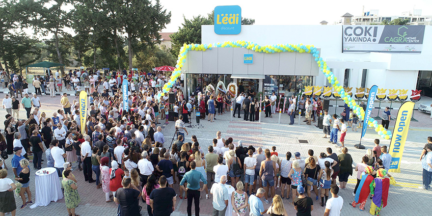 “En ekonomik market” sloganıyla LEDİ açıldı