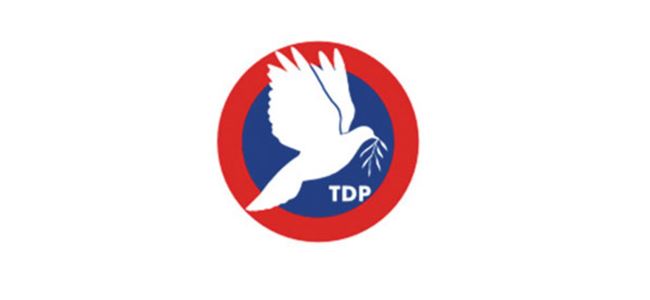 TDP Kurultayı Pazar günü