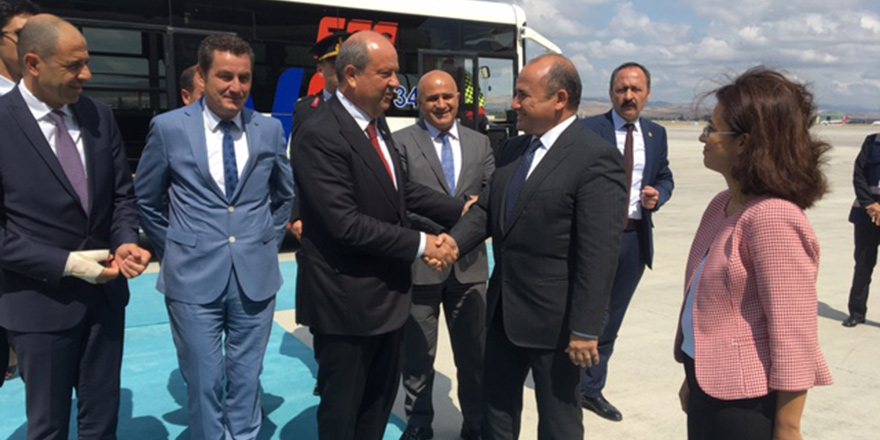 Tatar'ı Ankara'da Başçeri karşıladı