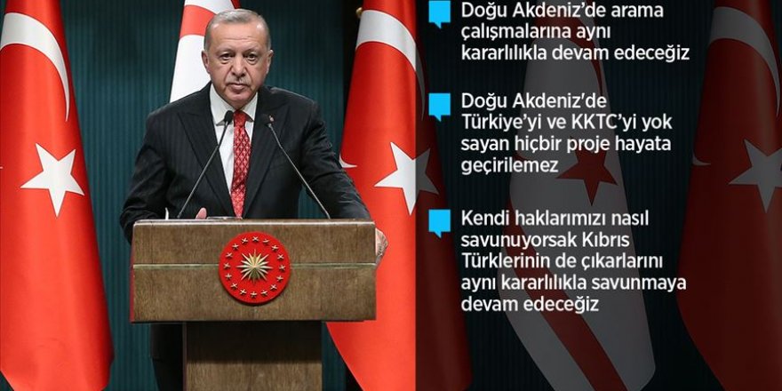 Erdoğan-Tatar: Protokol değil Kıbrıs sorunu konuştu