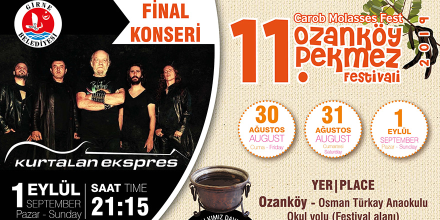 Ozanköy Pekmez Festivali başlıyor