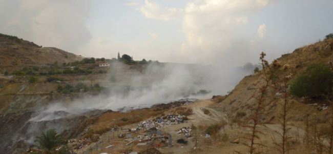 Çöplük yangınına müdahale bugün…