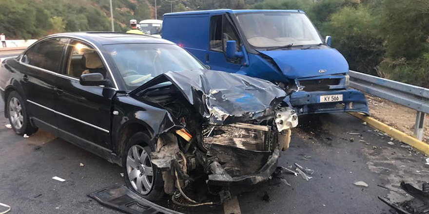 Ciklos'ta kaza: 2 yaralı