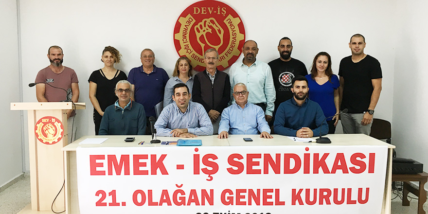 Emek-İş Sendikası’nın yeni yönetimi belirlendi