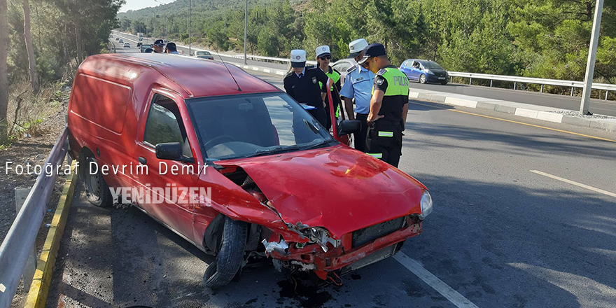 Boğaz’da kaza: 1 yaralı