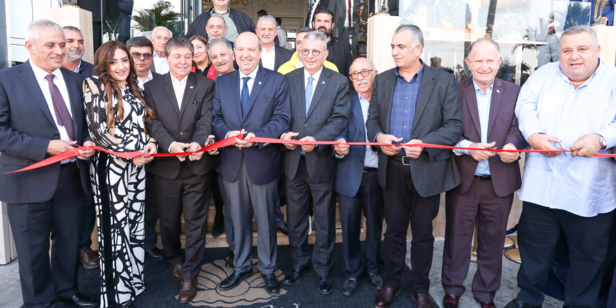 Falyalı’nın yeni balık restoranını Başbakan açtı