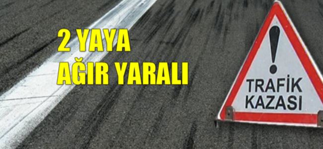 Girne-Alsancak yolunda kaza