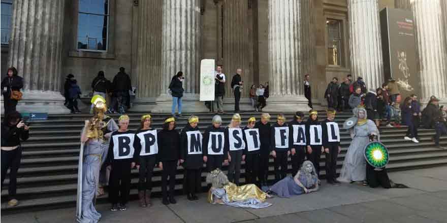 İklim aktivistlerinden 51 saatlik British Museum işgali