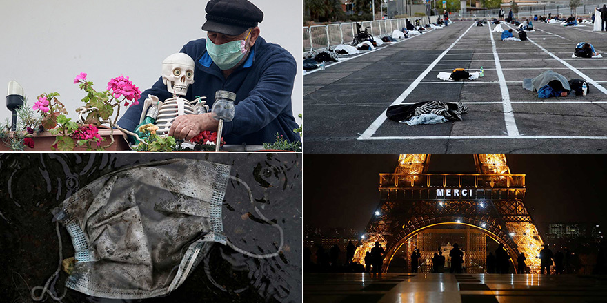 Karelere yansıyan corona