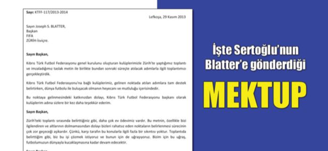 KTFFden FIFAya MEKTUP