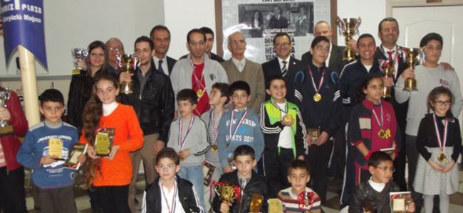 Satrançta ödüller verildi