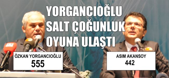 YORGANCIOĞLU YENİDEN CTP GENEL BAŞKANI