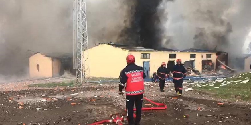 Sakarya'da havai fişek fabrikasında patlama: 4 kişi yaşamını yitirdi, 97 yaralı