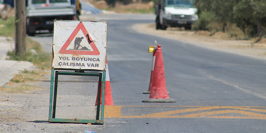 Mağusa'da  Eşref Bitlis Caddesi 20 Şubat'a kadar kapalı