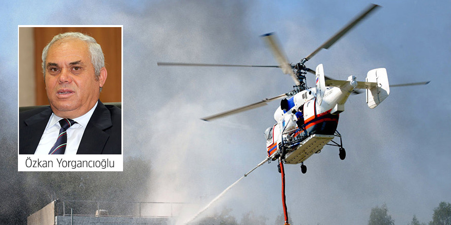 “2014’te kiralanan helikopter onlarca yangını söndürmüştü”