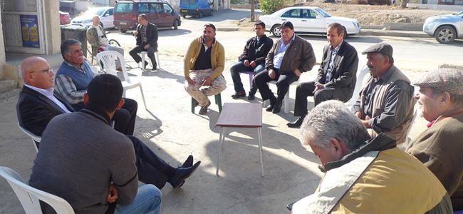 Talat, Karpaz Bölgesinde köy ziyaretlerinde bulundu