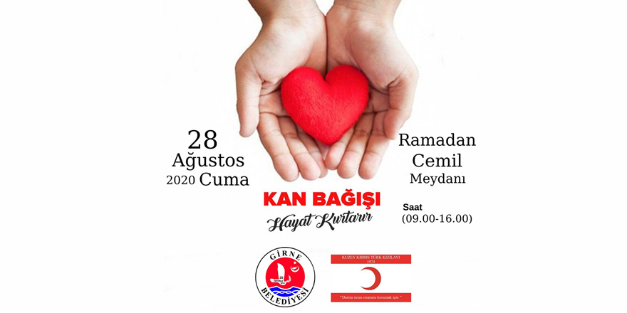 Girne'de kan bağış kampanyası
