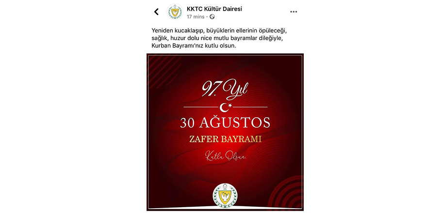 Kültür Dairesi yanlış günü kutladı