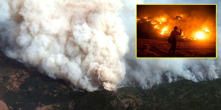 California'daki yangınlarından yükselen dumanlar Kuzey Avrupa'ya ulaştı