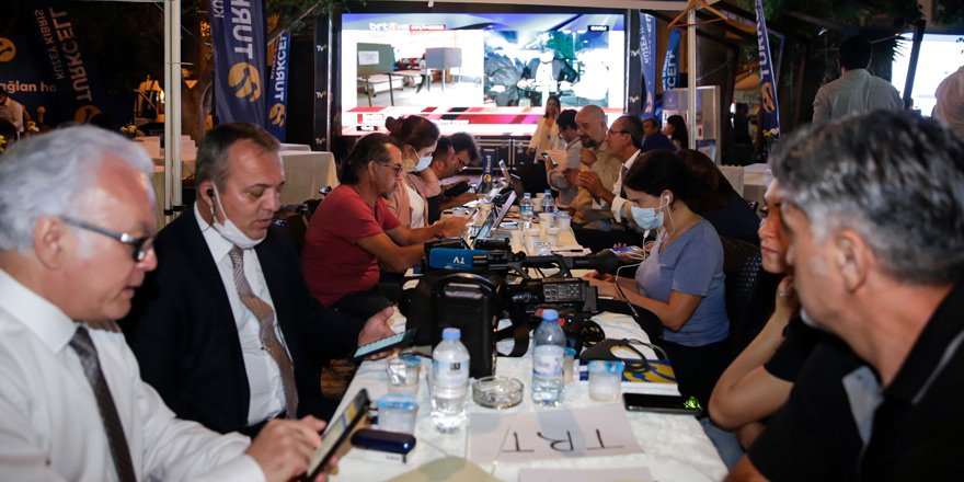 Seçim sonuçları Turkcell Teknoloji Alanı’nda takip edildi