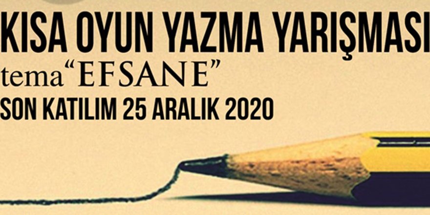 Çatalköy Belediyesi, Beşparmaklar kısa oyun yazma yarışması düzenliyor