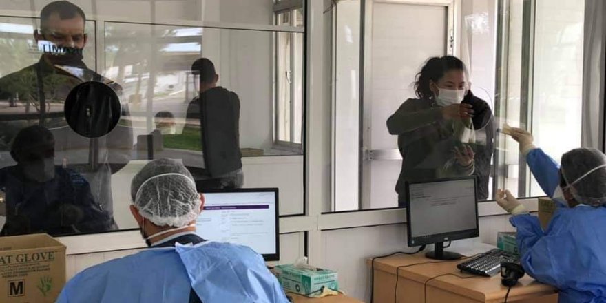 Lefkoşa Fuar Alanı'nda bir haftada 6 bin 686 test