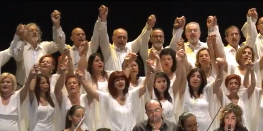 Kıbrıs’ta Barış için İki Toplumlu Koro'dan mesaj var