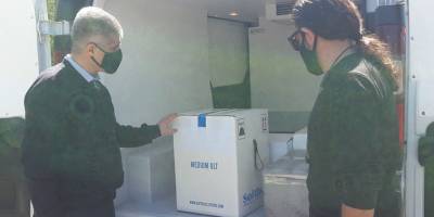 1170 doz Pfeizer/BioNTech, 2400 doz AstraZeneca aşısı teslim alındı