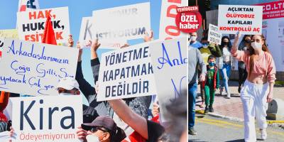 “Açız, kiramızı ödeyemiyoruz”