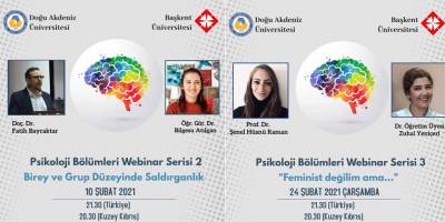 DAÜ ile Başkent Üniversitesi arasındaki ortak webinar serileri sürüyor