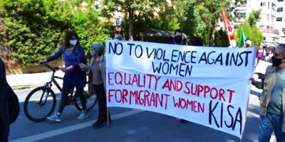 Güneyde 8 Mart yürüyüşü