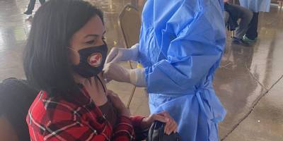 Basın çalışanlarına 2. doz aşı yapıldı