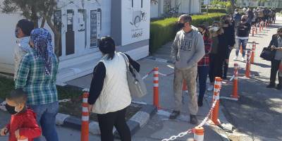 Fuar Alanı’nda PCR kuyruğu