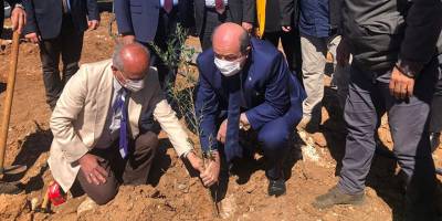 Kalkanlı'da fidan dikimi etkinliği düzenlendi